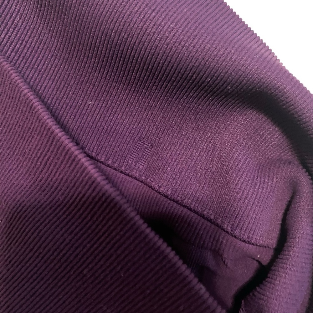 Bo+Tee Bundle of Two Pair Black Purple Sculpting Workout Leggings Size S/M - Picture 11 of 11